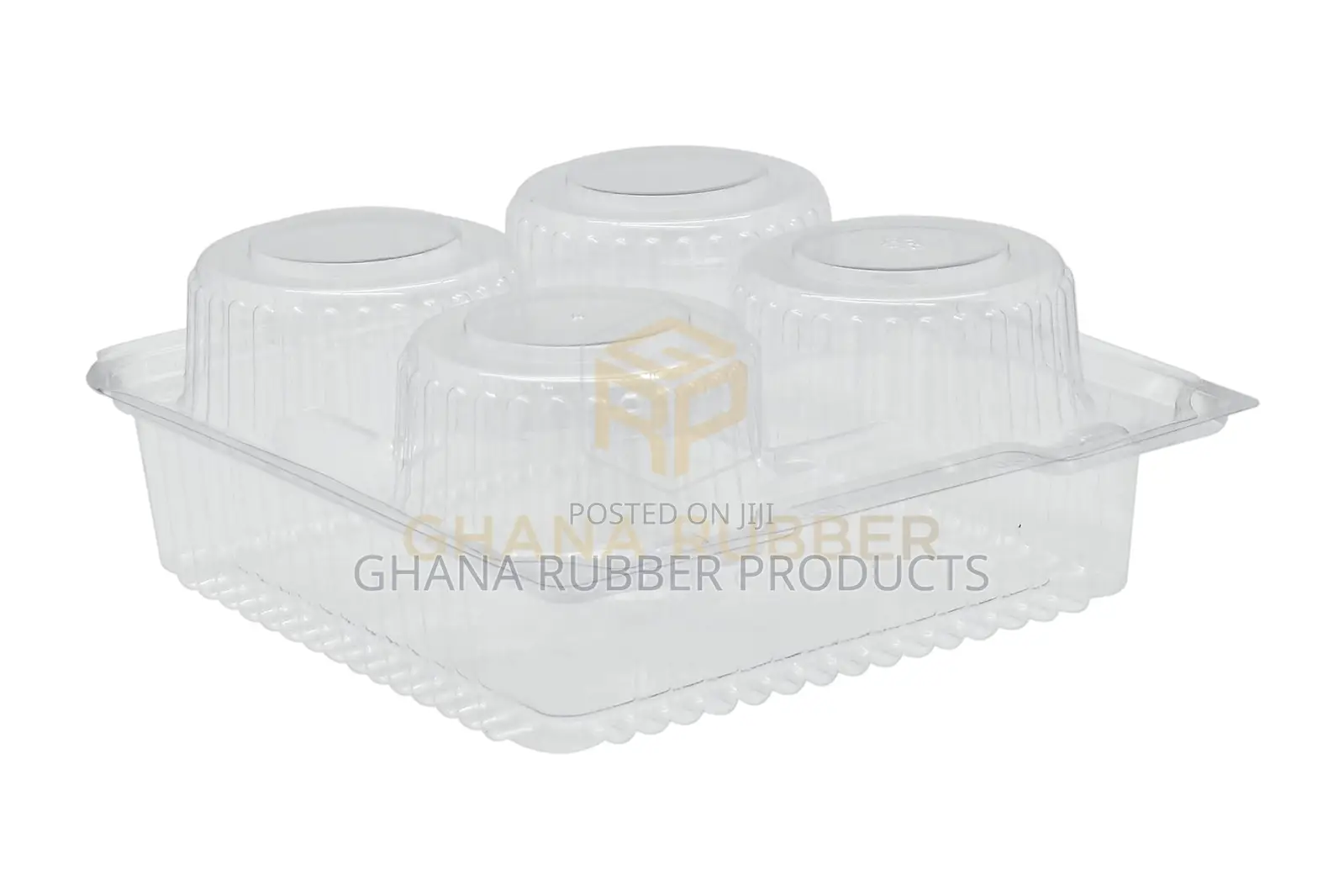 Cupcake Containers for 4 Cupcakes (200pcs)