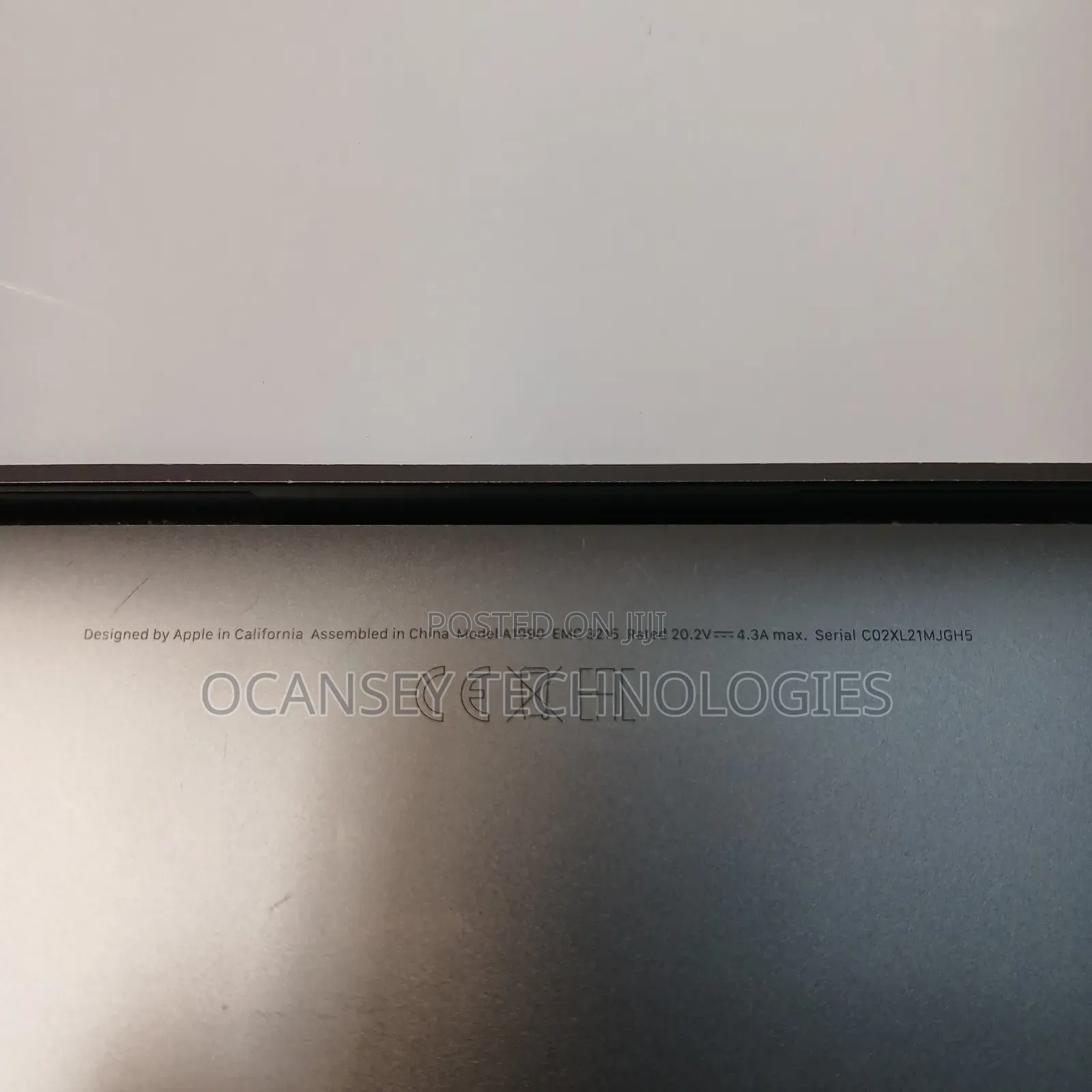 Laptop Apple MacBook Pro 2018 32GB Intel Core I7 SSD 256GB