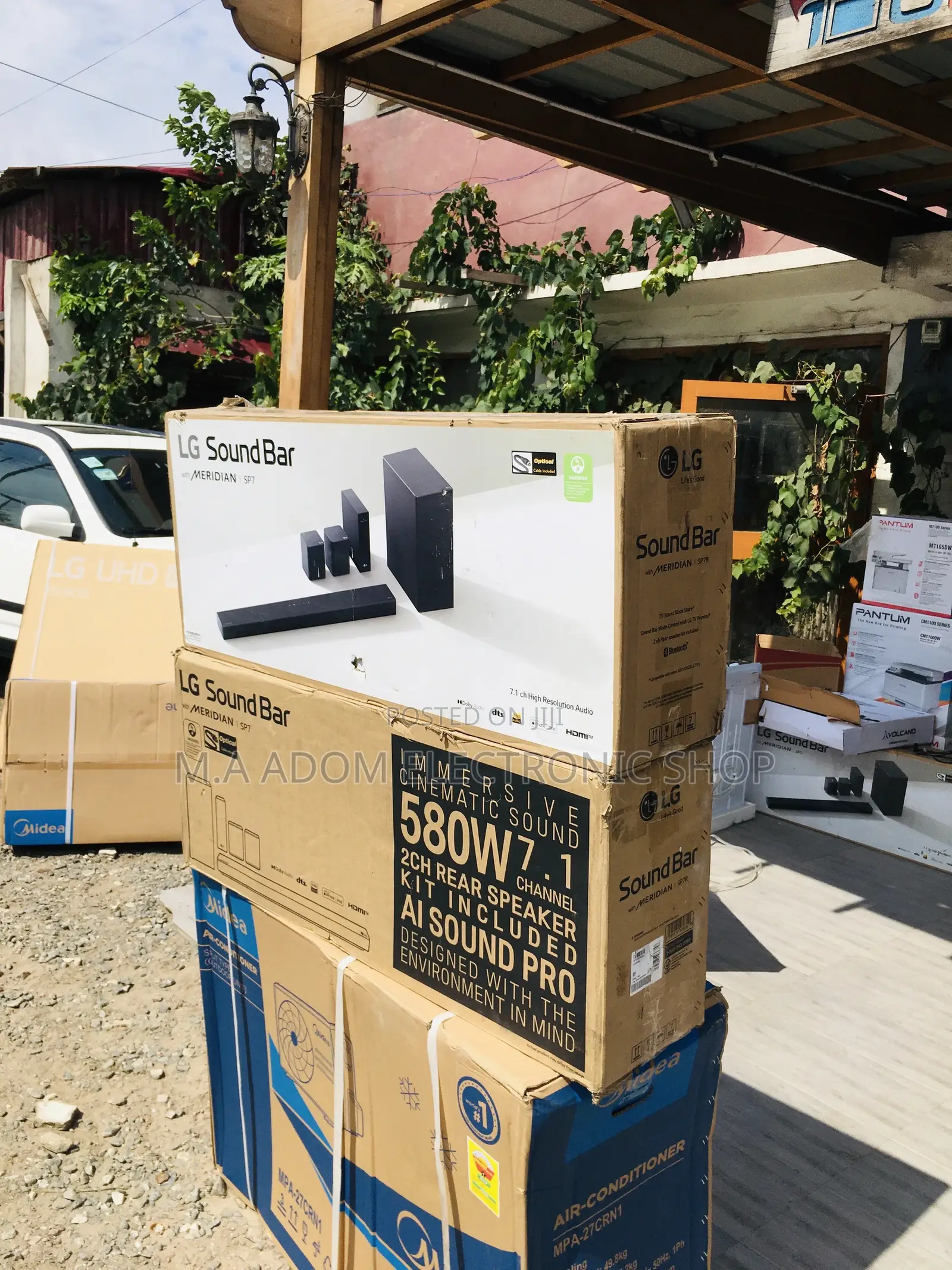 Lg 580watts 7.1 Ch Sound Bar System