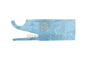 Disposable Blue Poly Aprons (10 Packets)