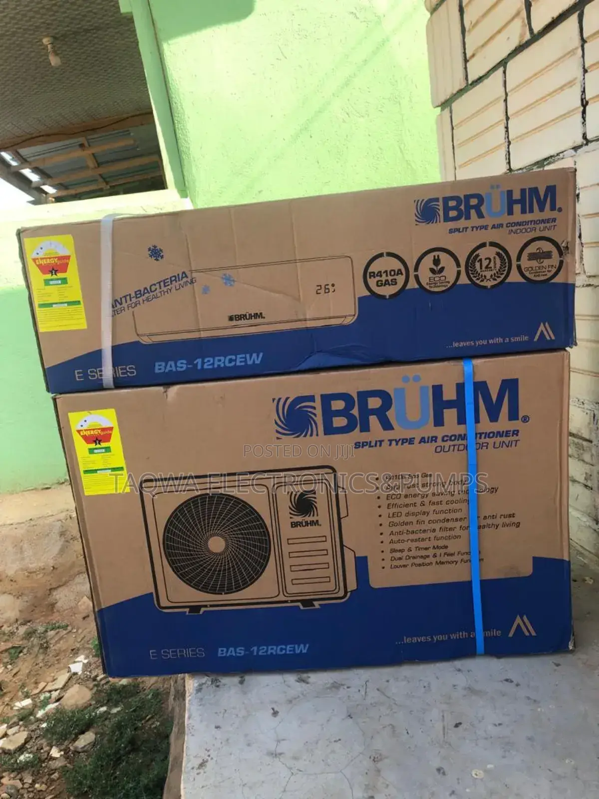 Efficient _Bruhm 1.5 Hp Split Air Conditioner