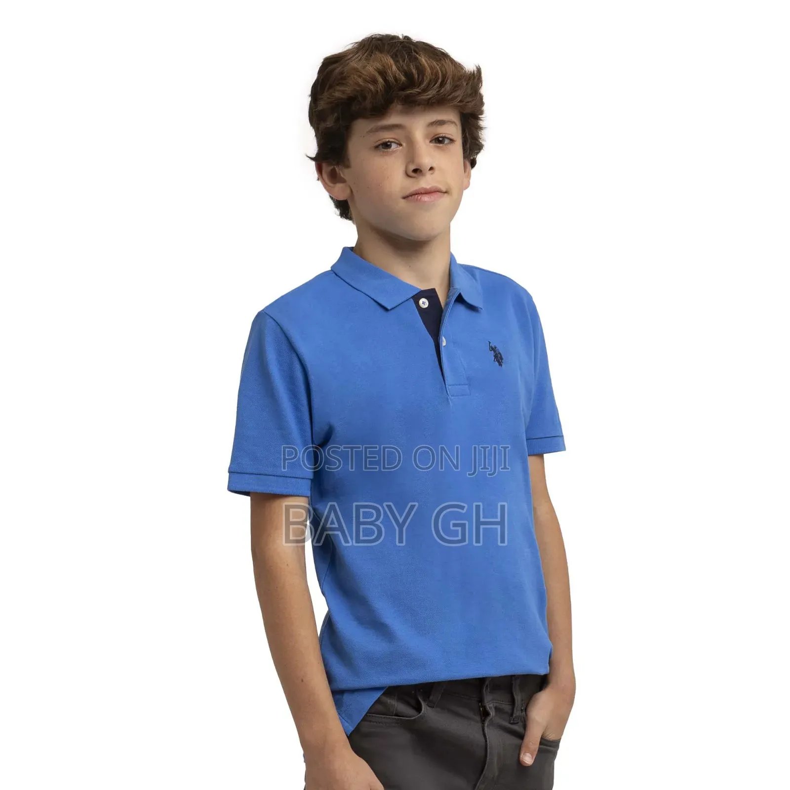 Ralph Lauren Blue U.S Boys Classic Polo Shirts