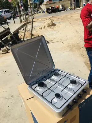Table Gas Cooker With Cover