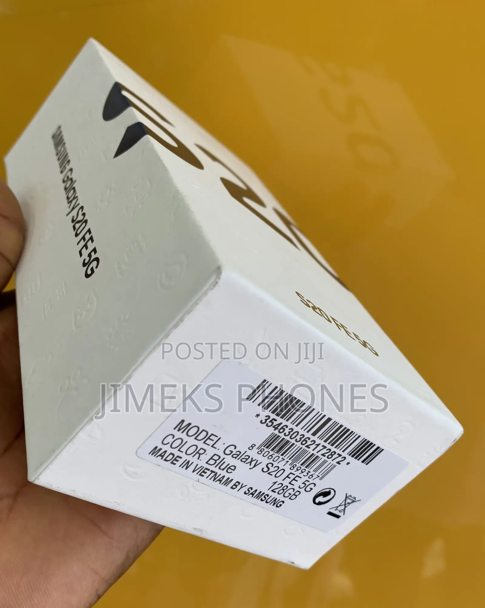 New Samsung Galaxy S20 FE 5G SD865 128 GB Blue