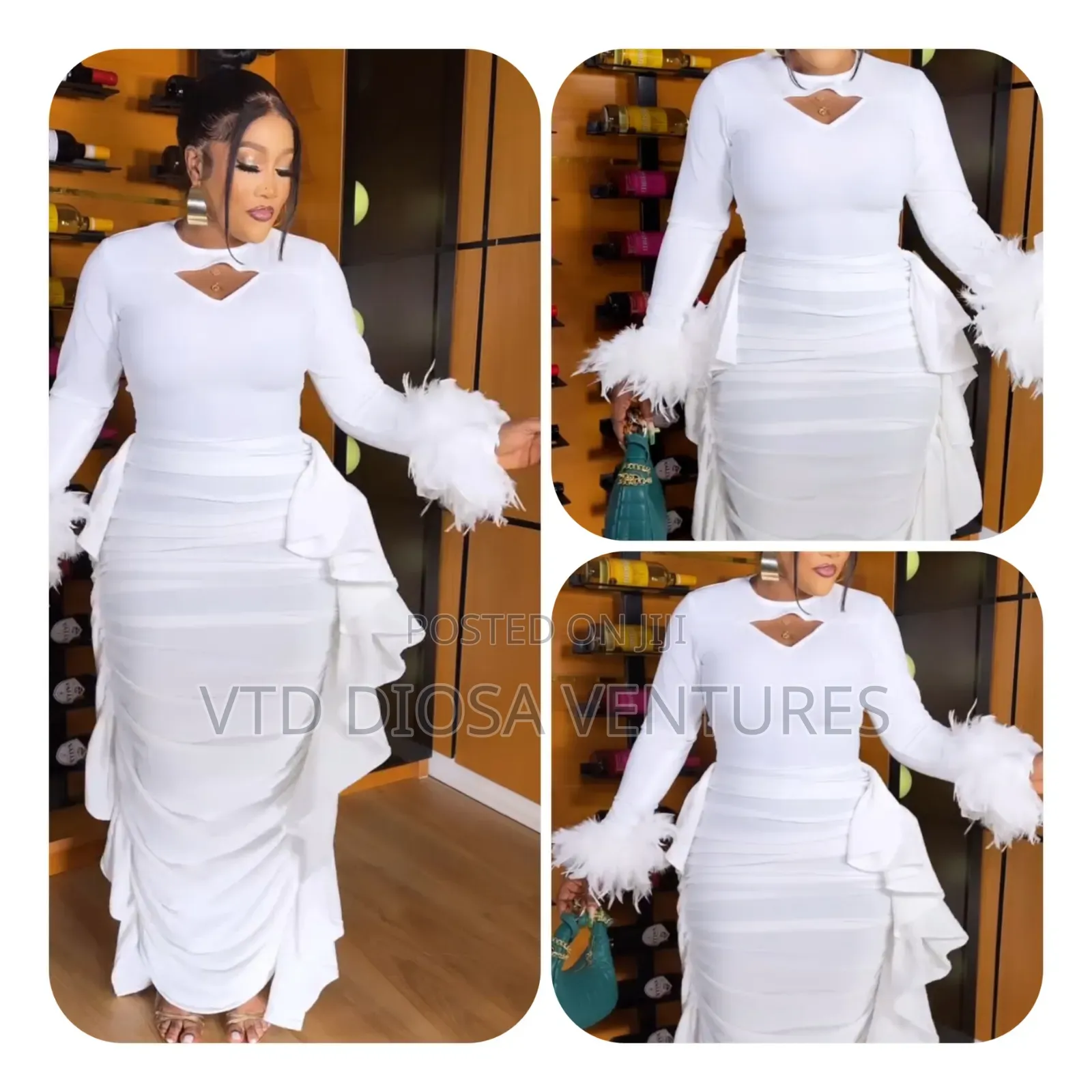 Luxury Chic White Dress