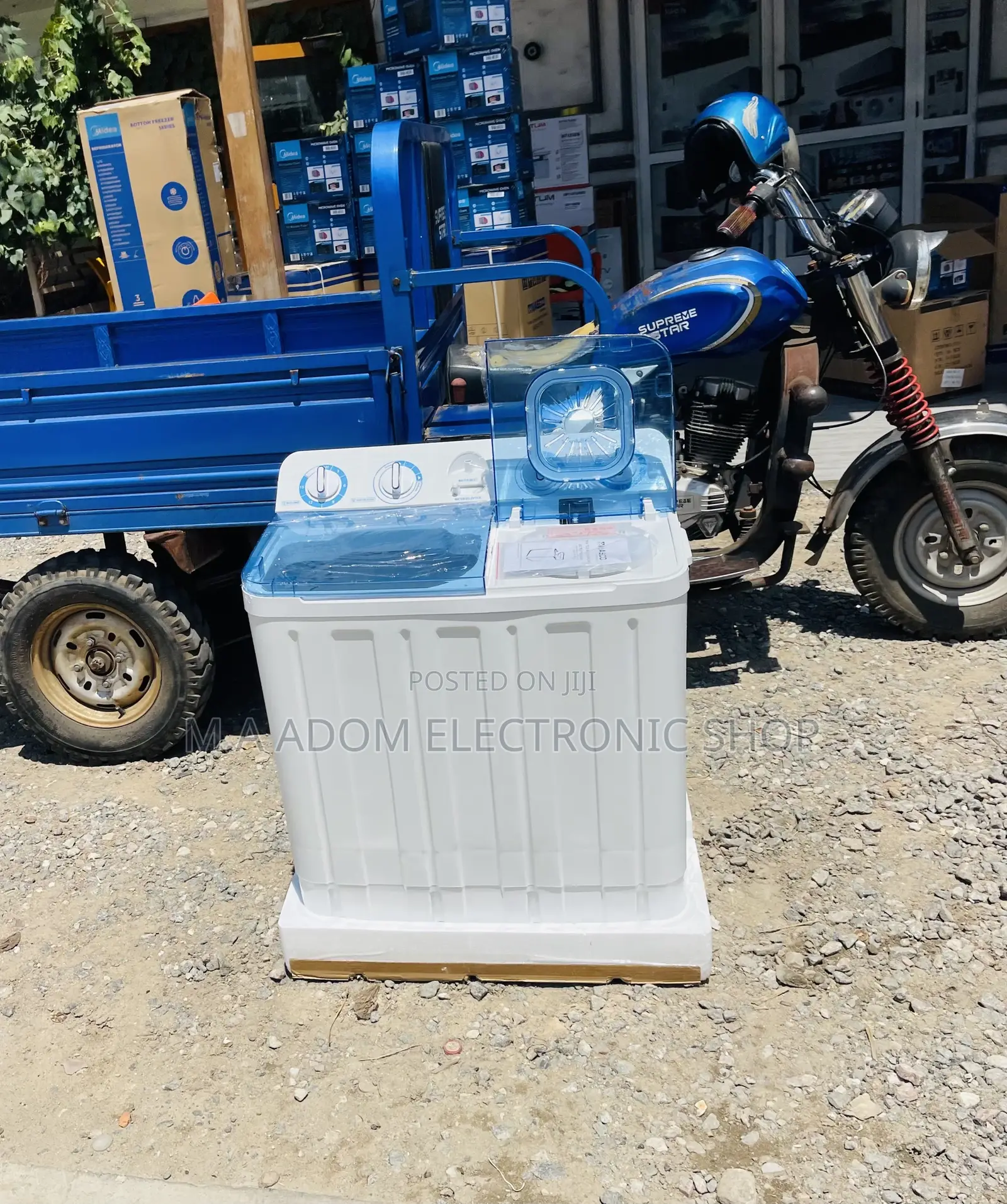 Divine Nasco 7kg Top Load Washing Machine + Spin/Dry