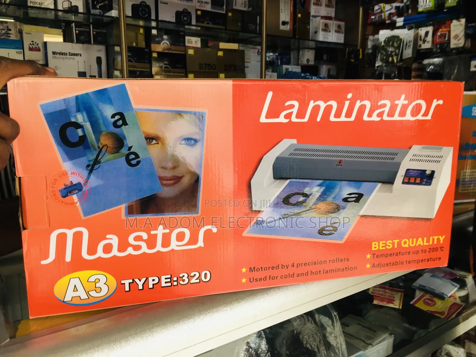 A3/A4 Laminator for Hot Cold Lamination