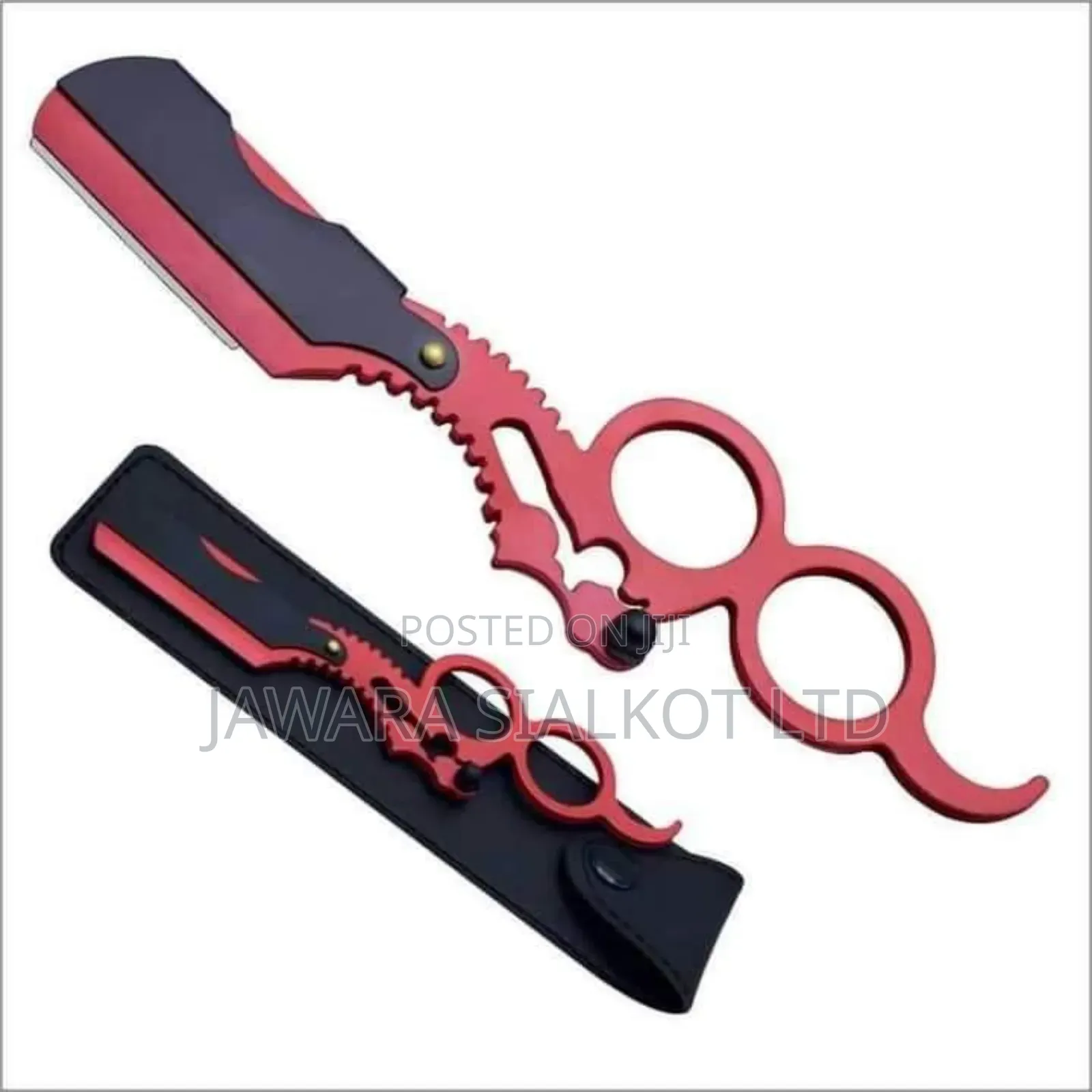 Double Ring Barber Razor Stainless Steel