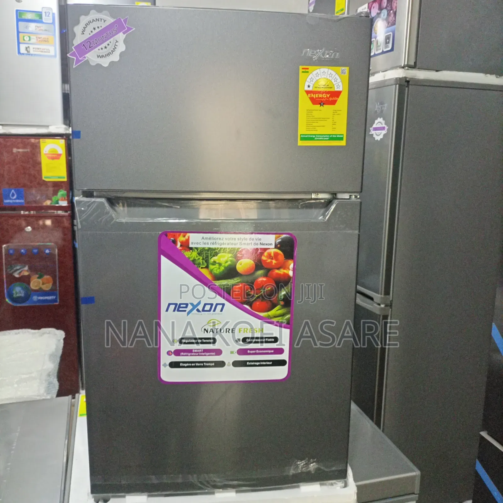 Nexon 85litres Table Top Double Door Refrigerator