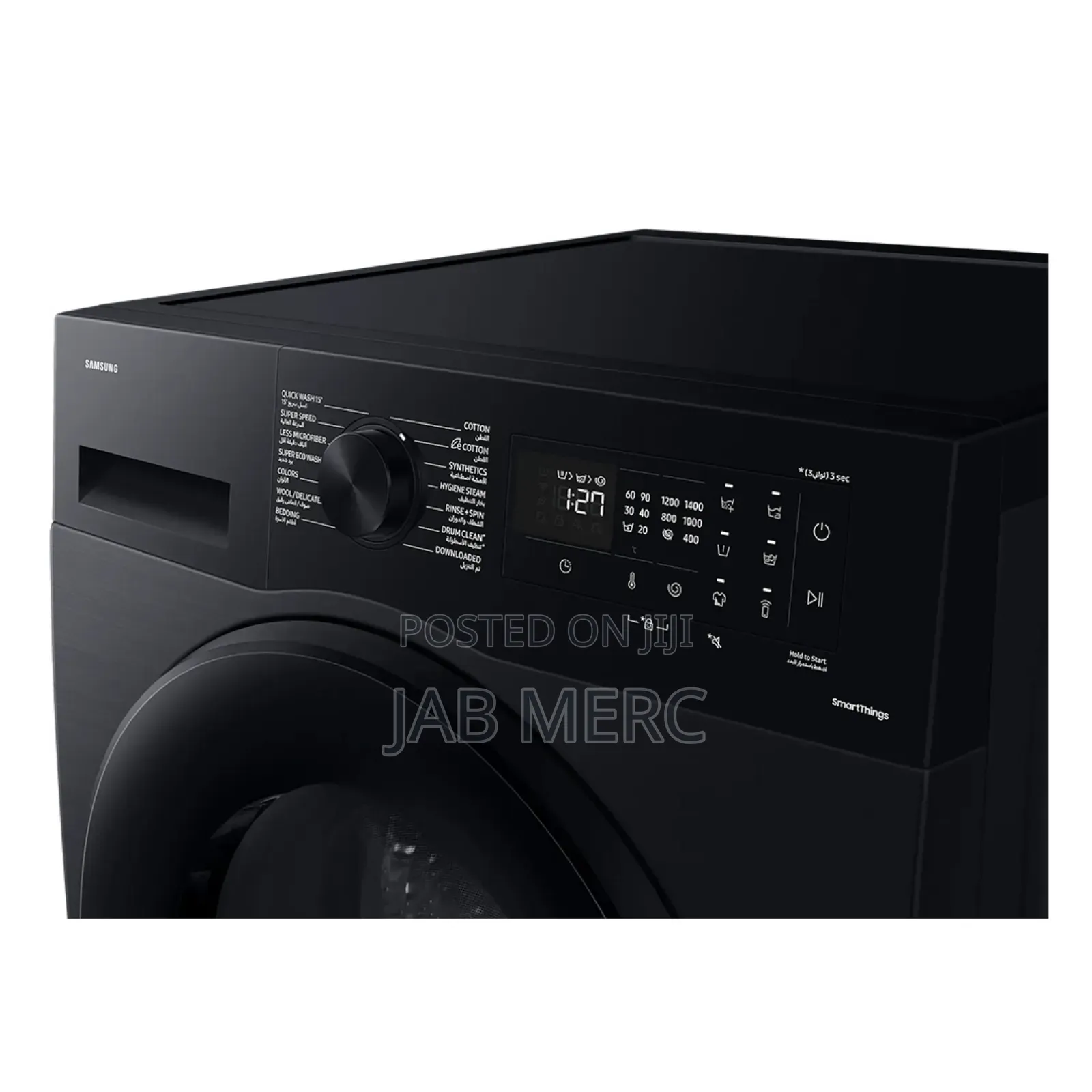 Black Samsung-11kg-Front-Load-Full-Auto-Washing-Machine New