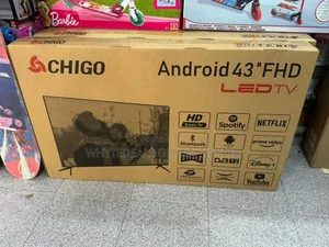 Chigo 43" Smart Android Frameless FHD Bluetooth LED TV 2024