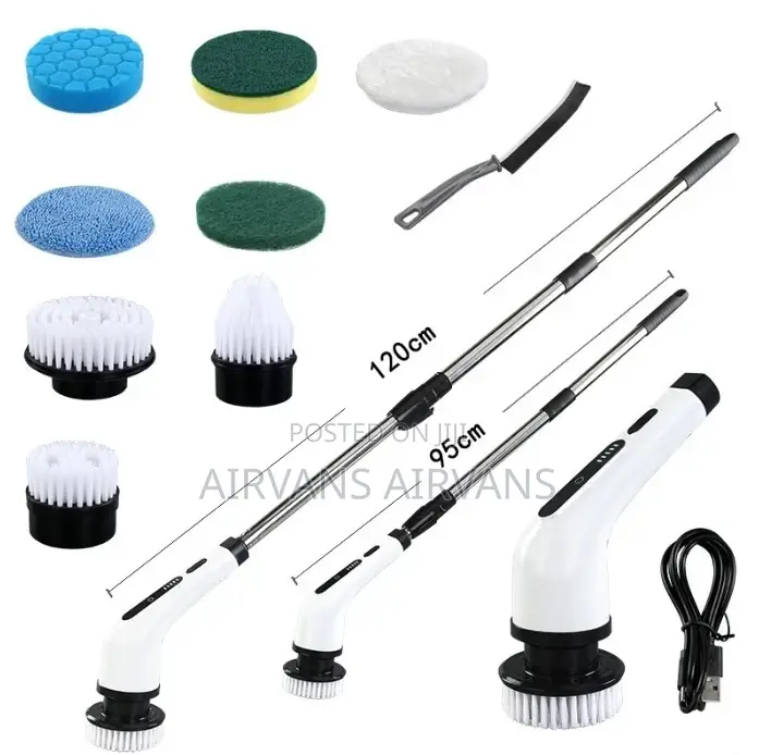 Multifunctional Cordless Electric Cleaning Scrubber(9 in 1)