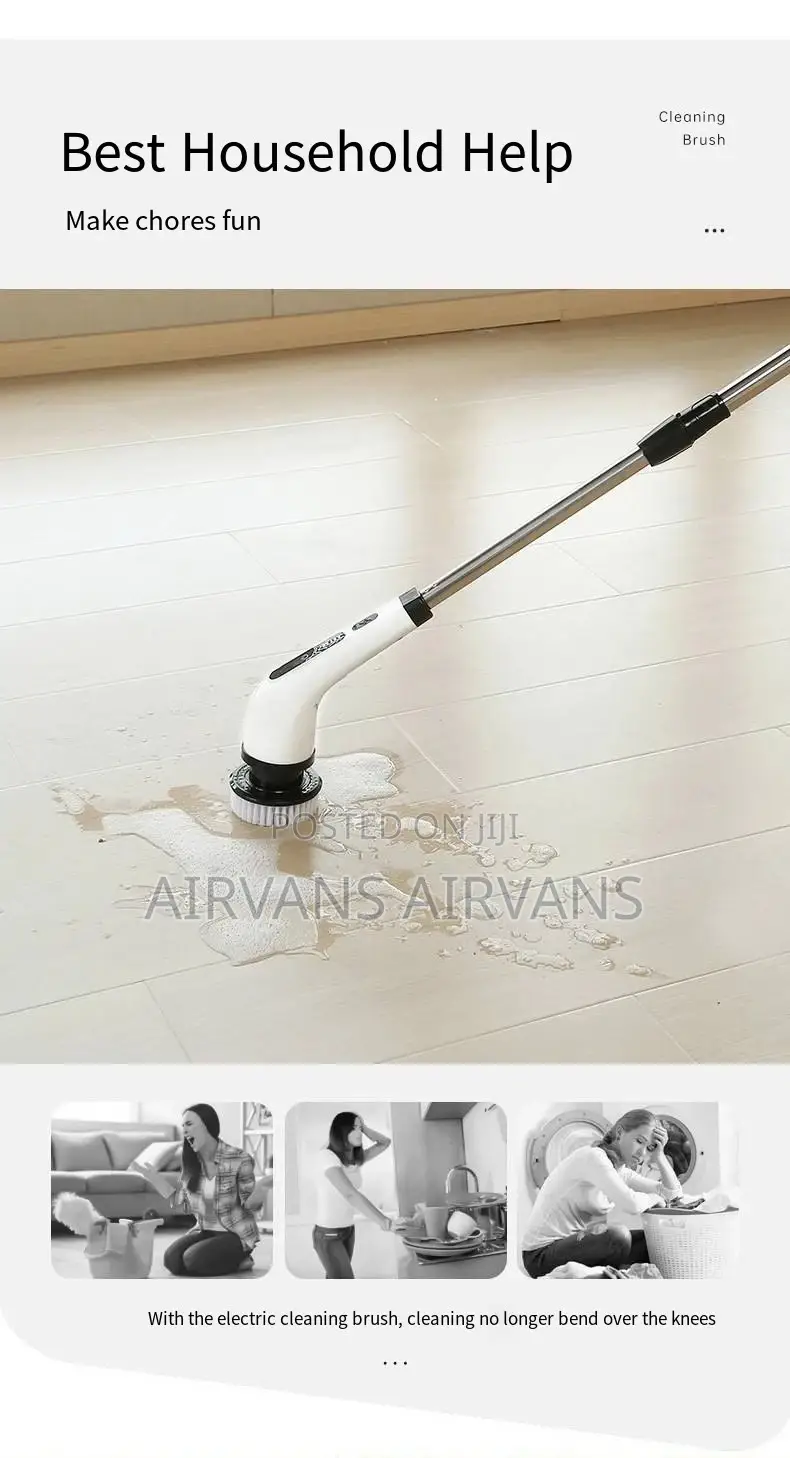 Multifunctional Cordless Electric Cleaning Scrubber(9 in 1)