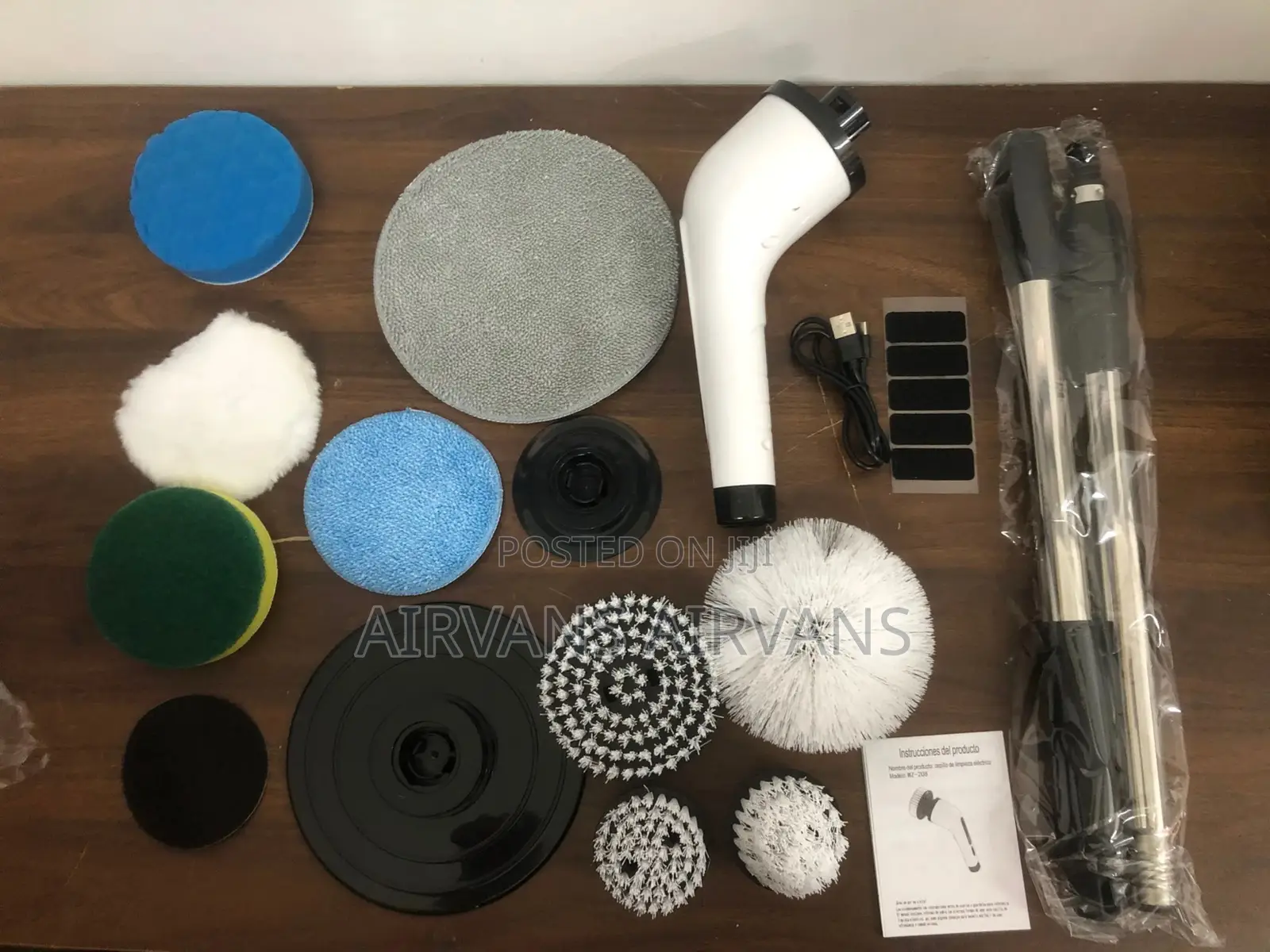 Multifunctional Cordless Electric Cleaning Scrubber(9 in 1)