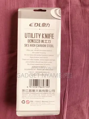 Double Edged High Carbon Steel Utility Knife