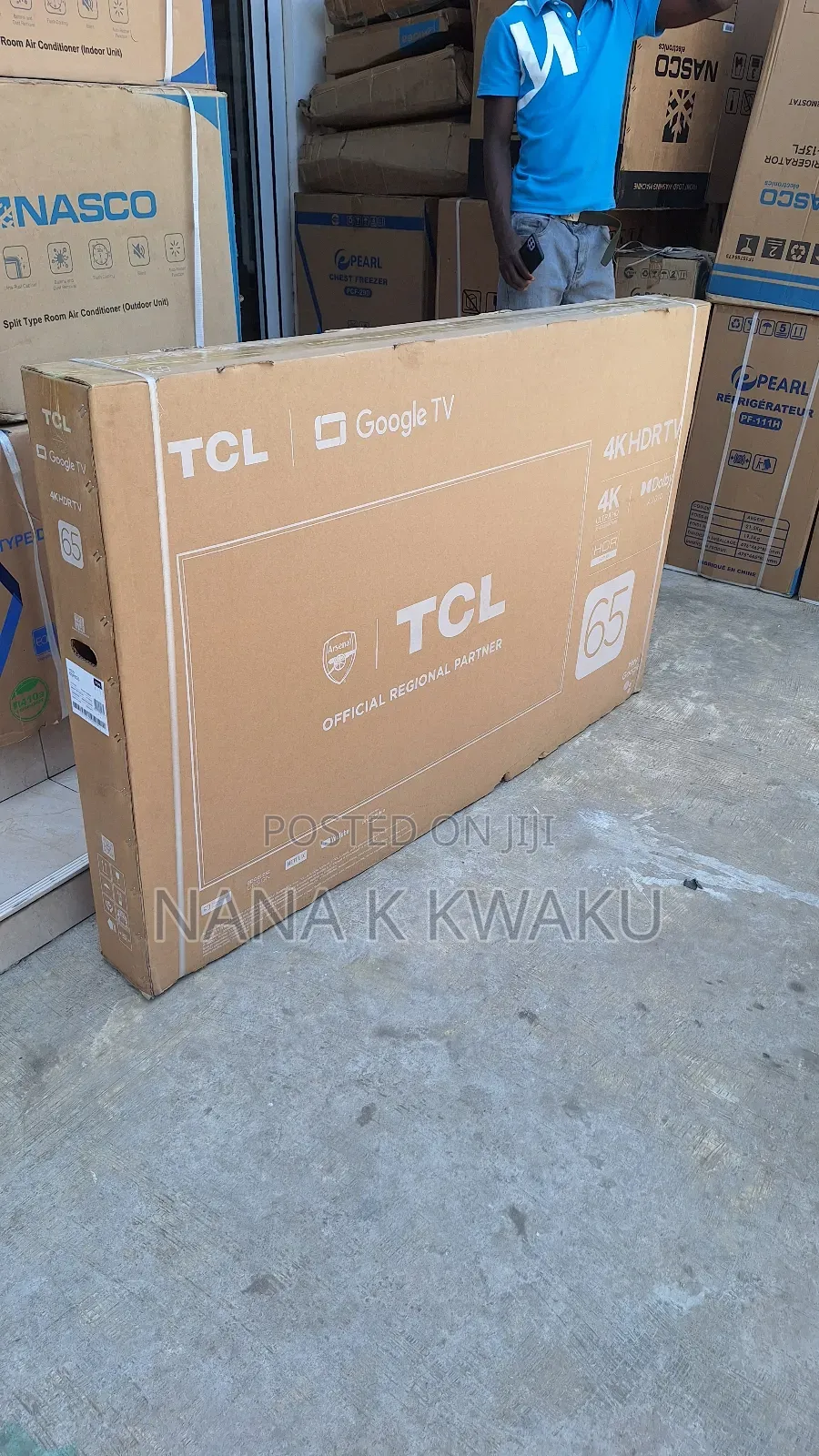 Slim Uhd Tcl_65inches Smart Digital Tv
