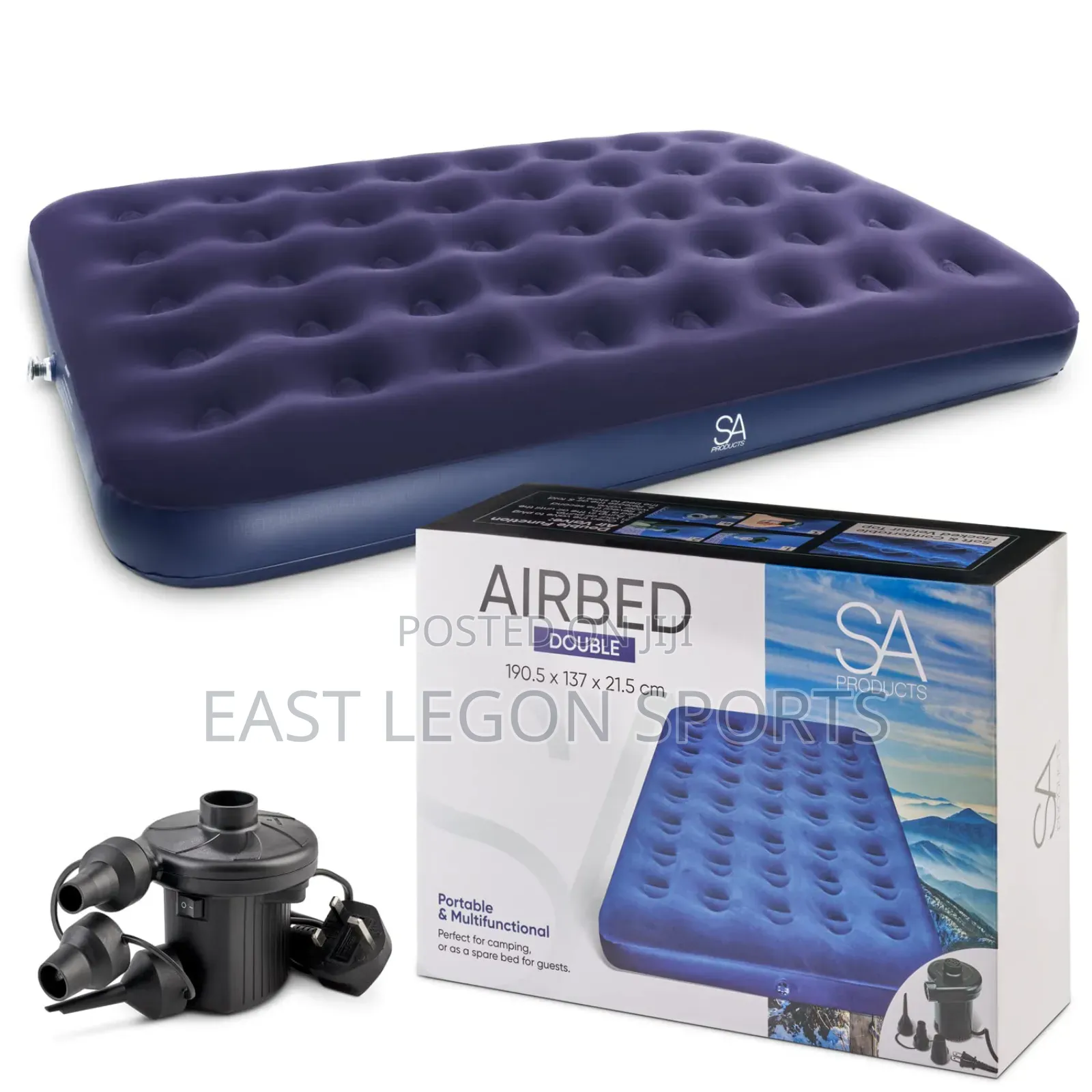 Bestway Double Mattress Air Bed + Pump Original Eu