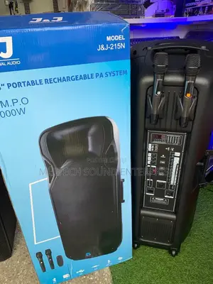 J J Rechargeable Pa Speaker