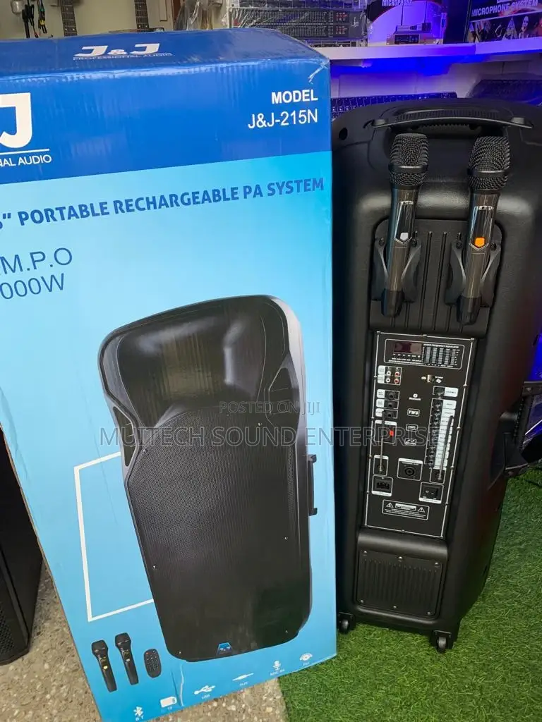 J J Rechargeable Pa Speaker