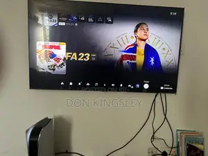 Playstation 5 (Ps5) With 2 Controllers and Fifa 23 Cd