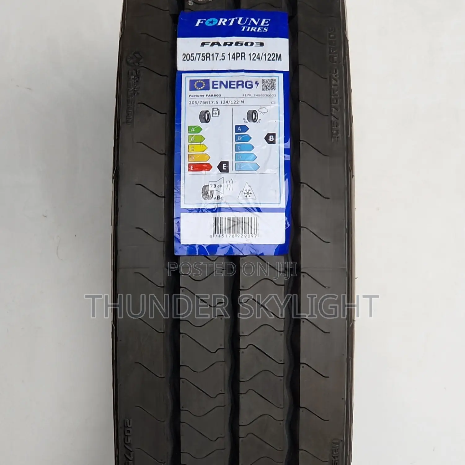 205/75r17.5 Truck Tire Fortune Lt