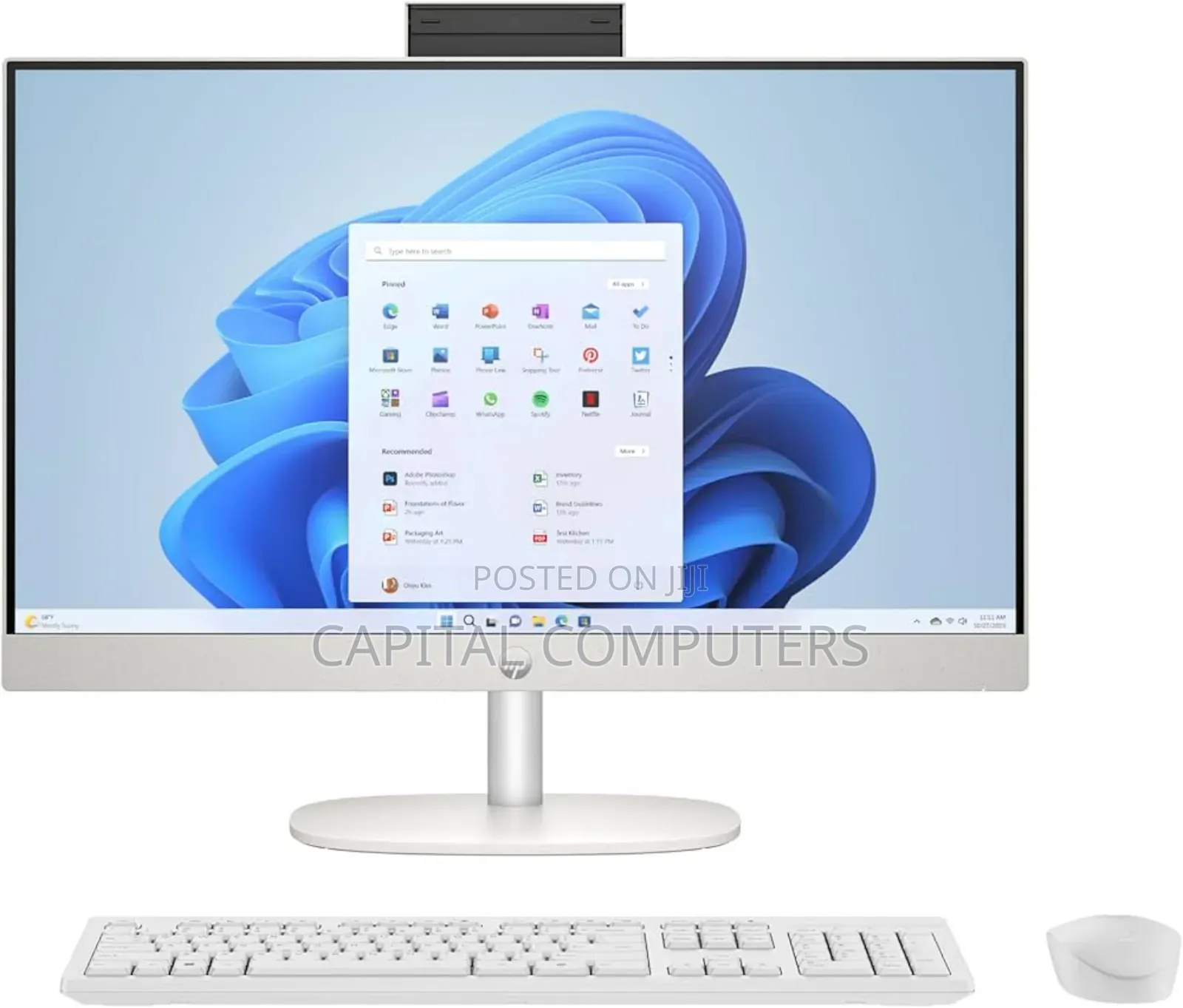 New Desktop Computer HP 290 G4 All-in-One 8GB Intel Core I5 SSD 512GB