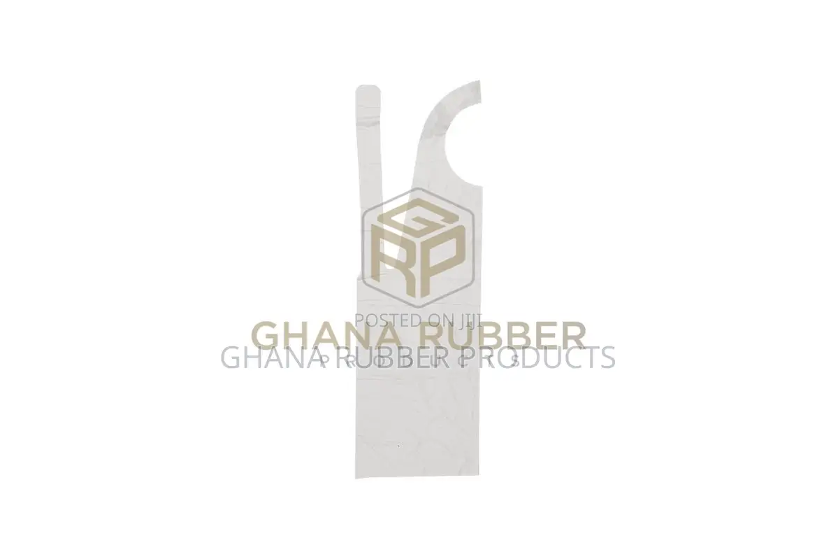 Disposable White Poly Aprons (10 Packets)