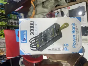 Power Bank 20000mah Built - In Type-C , iPhone, Cable, USB