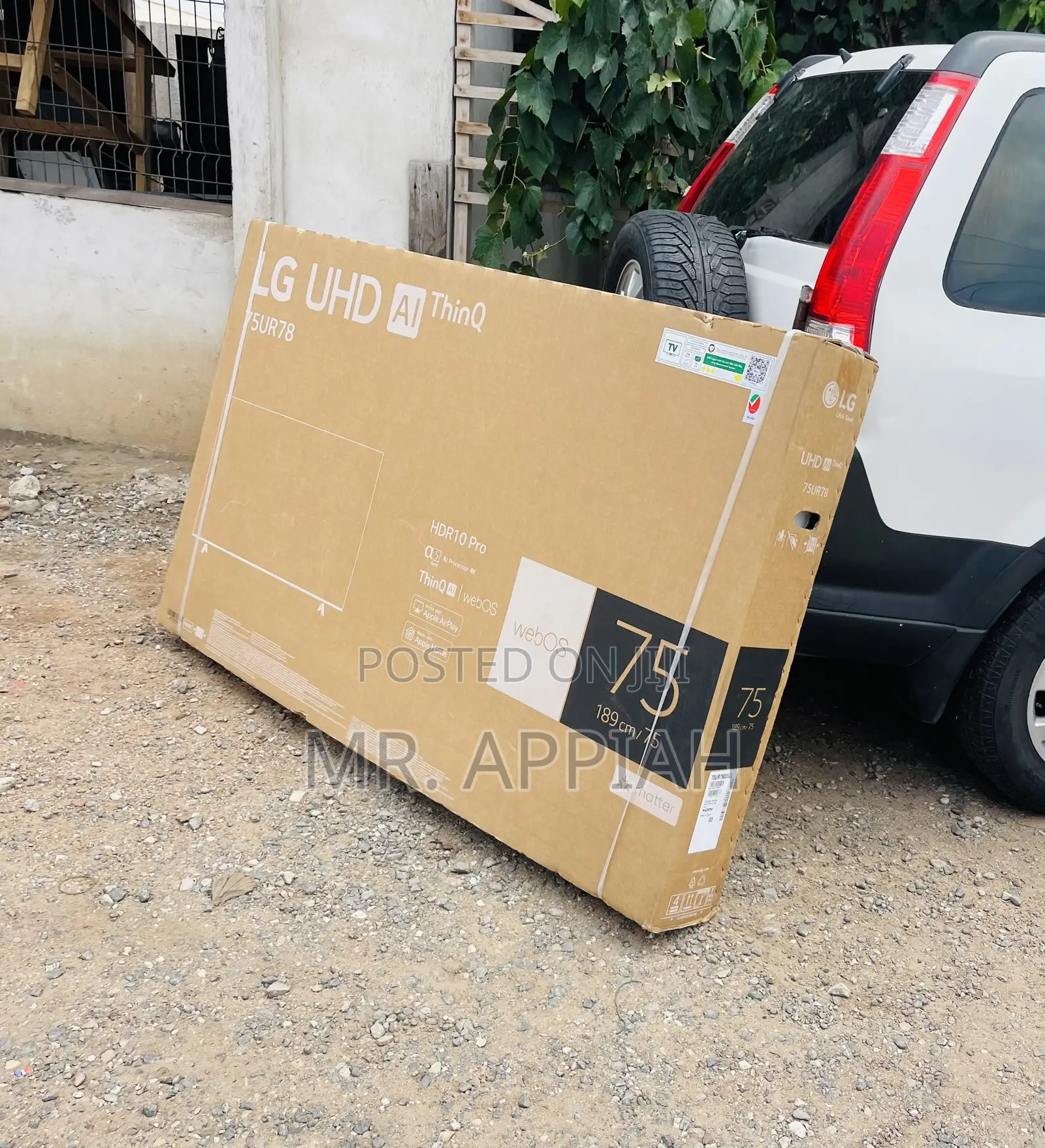 Shop Authentic Lg 75ur8000 Uhd Smart Television.(75”).