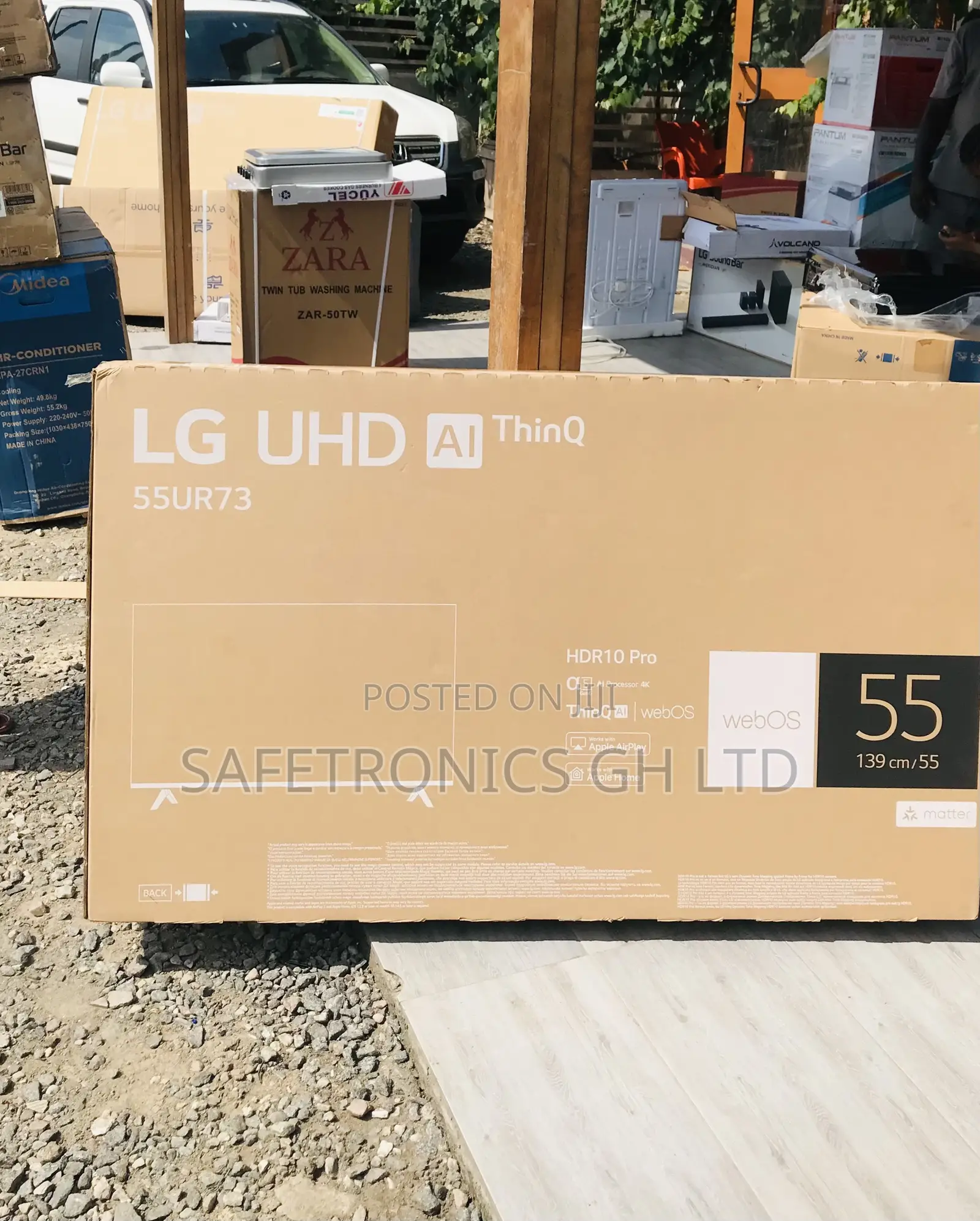 Fresh in Box: Lg 55 Inch Smart Ur7300 Led Tv