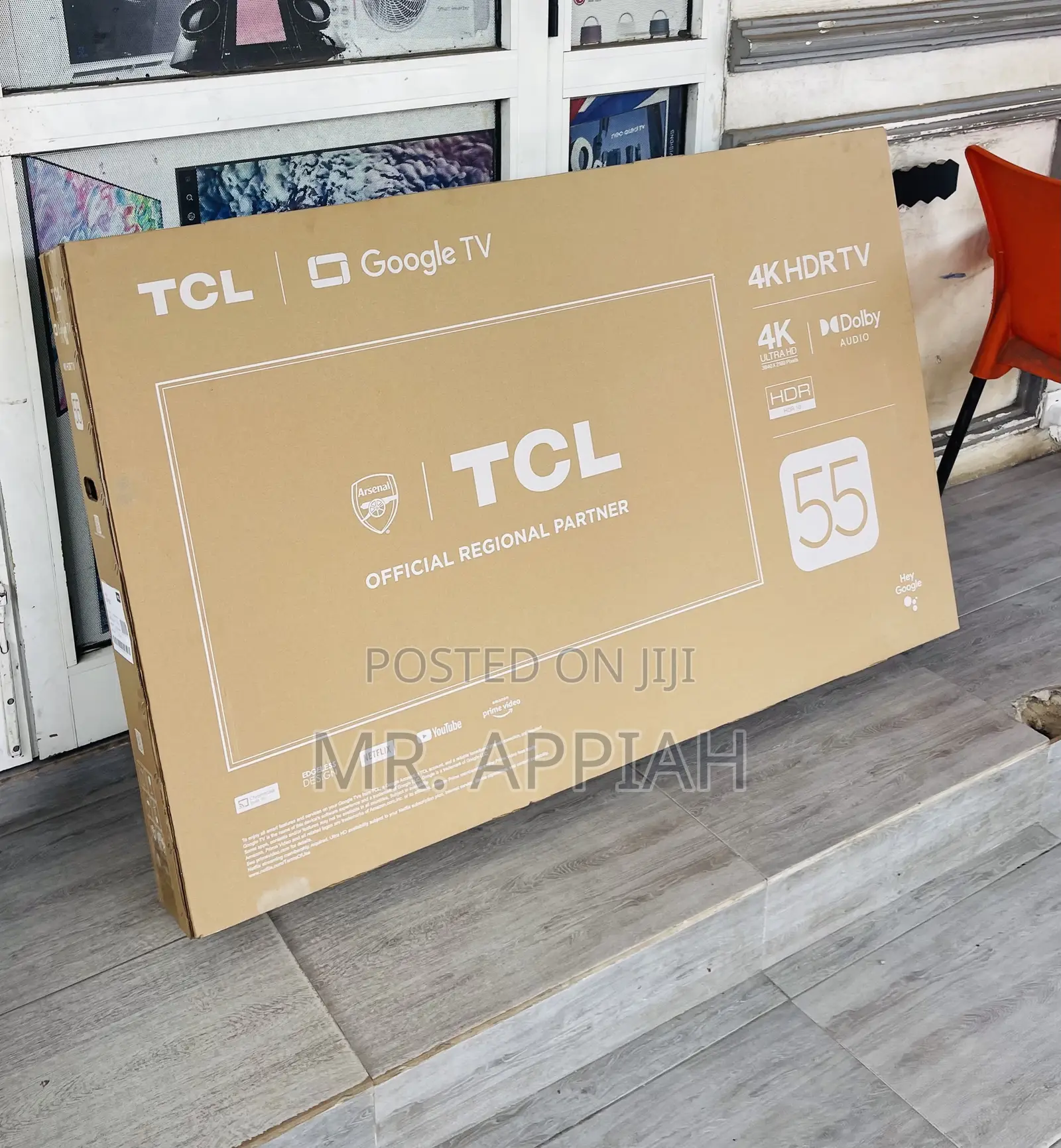 Quality and Classic TCL 55p635 55” Uhd Frameless Tv.