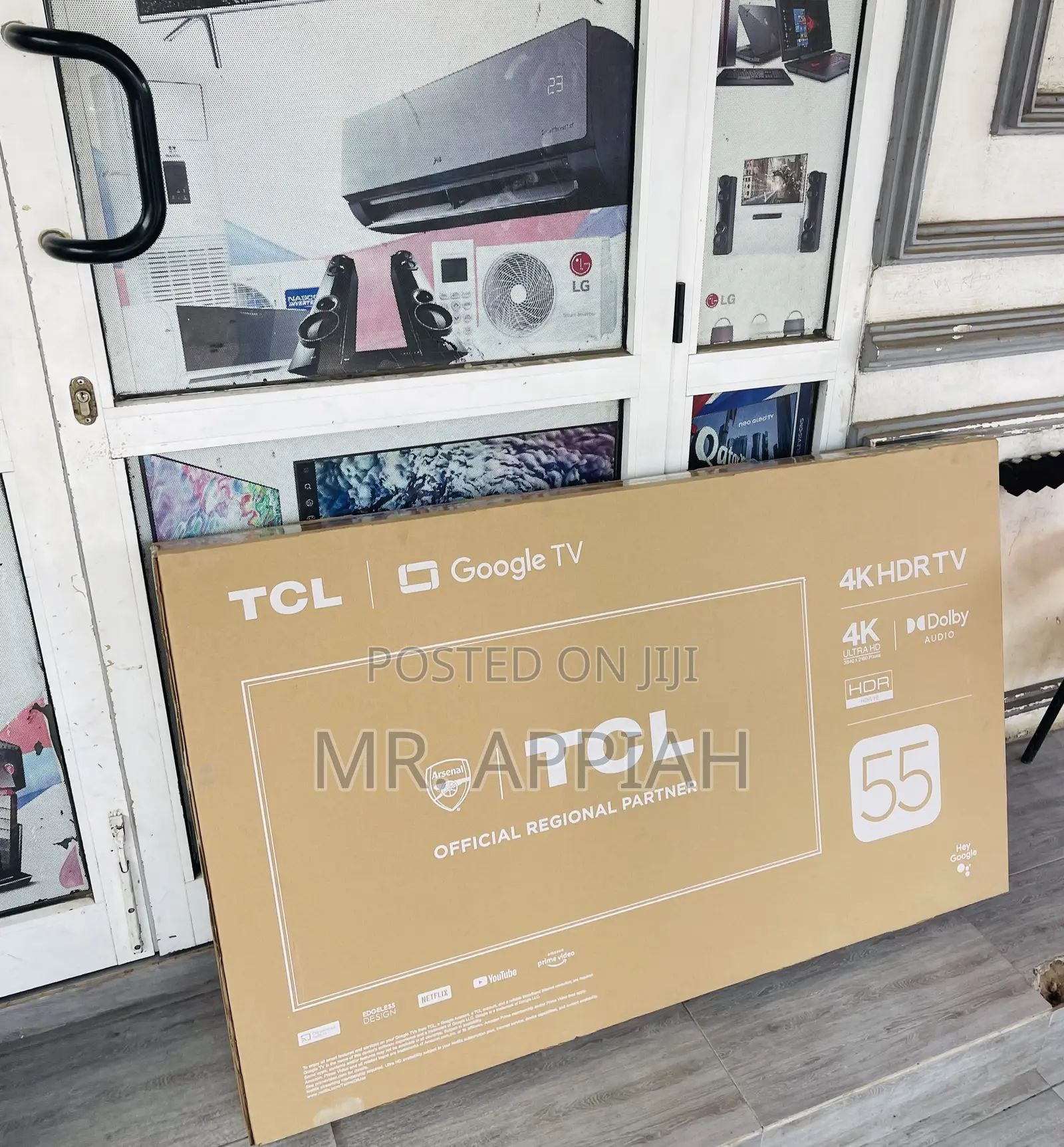 Quality and Classic TCL 55p635 55” Uhd Frameless Tv.