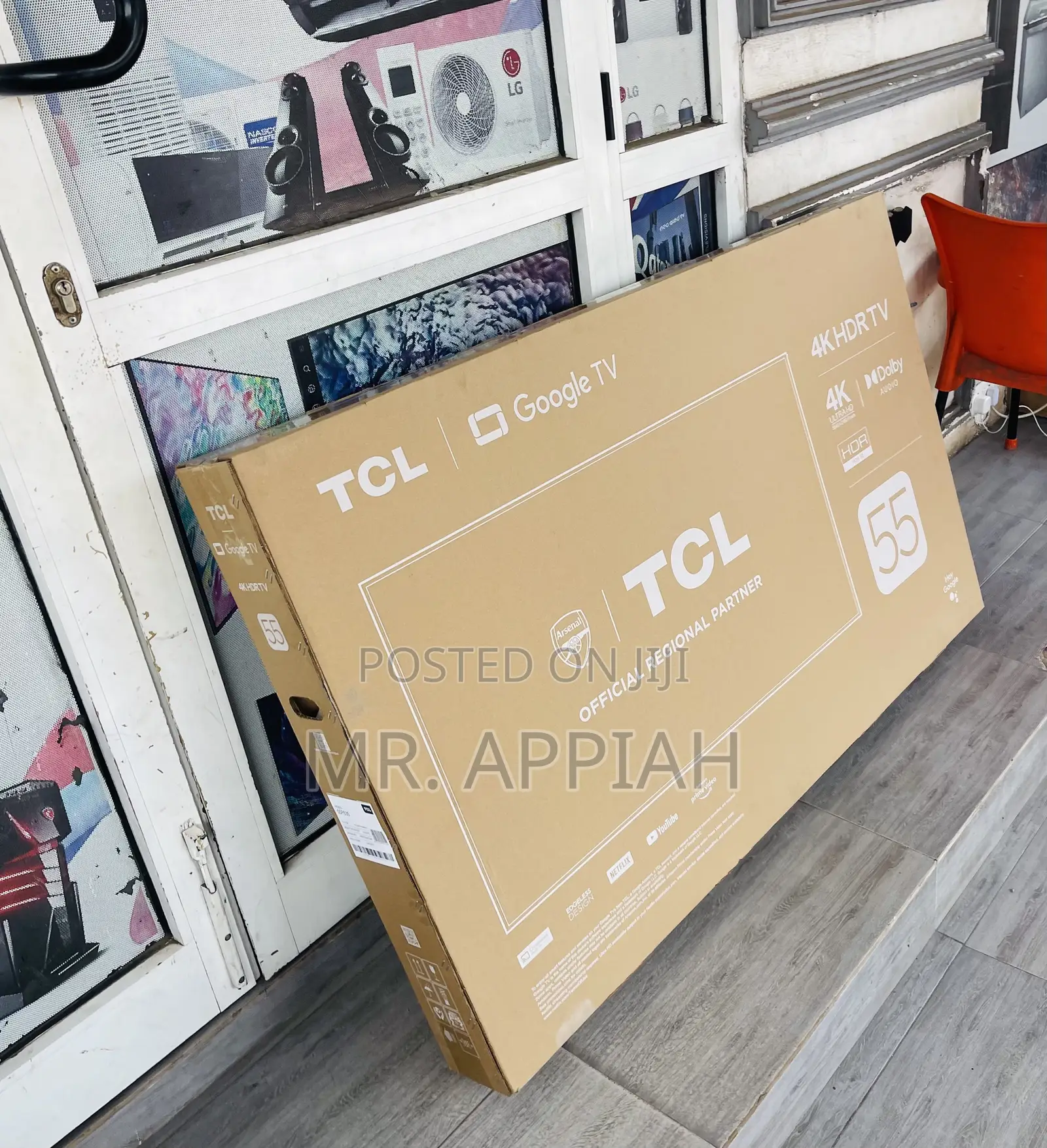 Classic and Authentic TCL 55p63555” HDR Frameless Google Tv