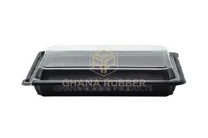 Fish Tray Black SCF-08 (1000ml) (200pcs)