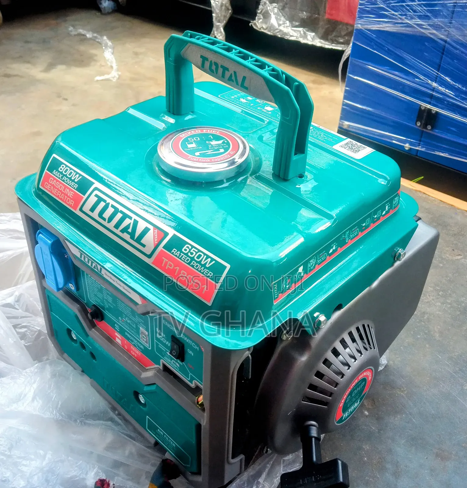 TOTAL 800watt Generator Petrol Generator Pull Start Total 