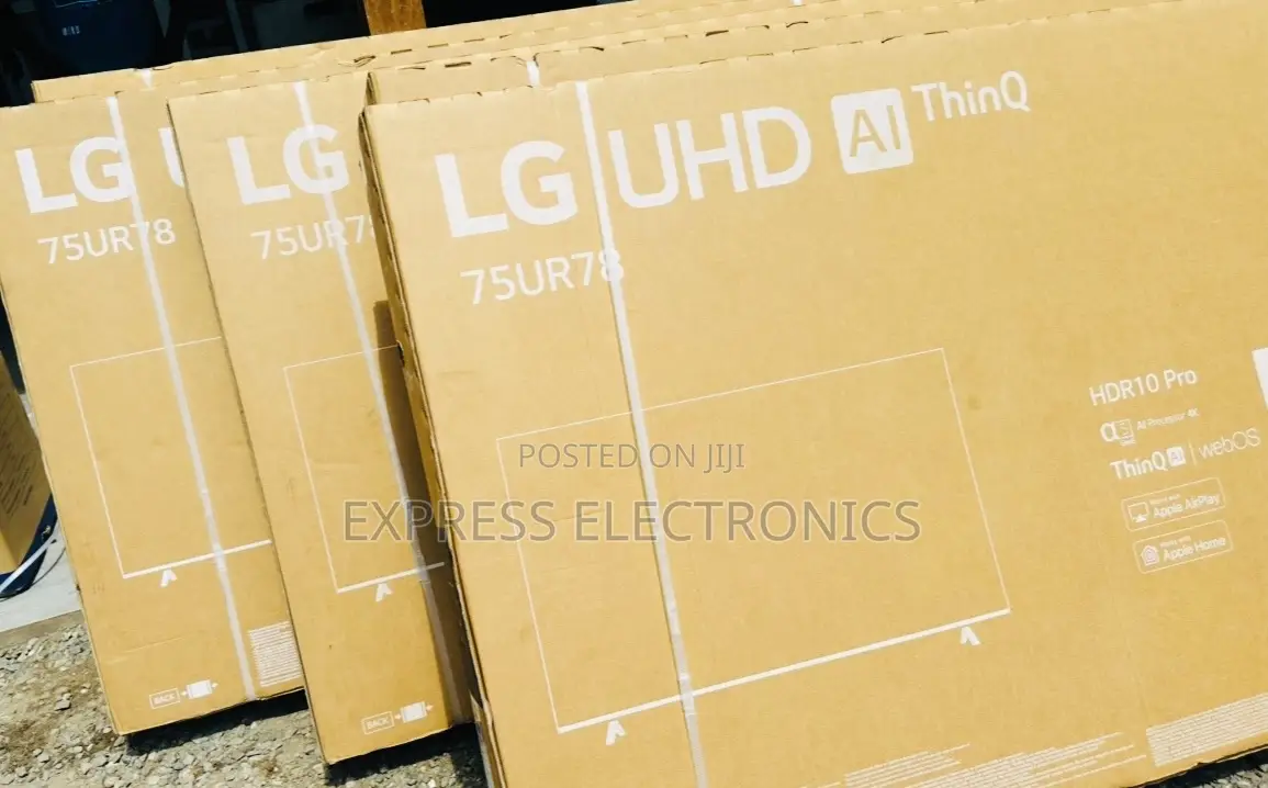 Ultra Modern Thin Uhd Smart Glossy Lg 75”Ur78