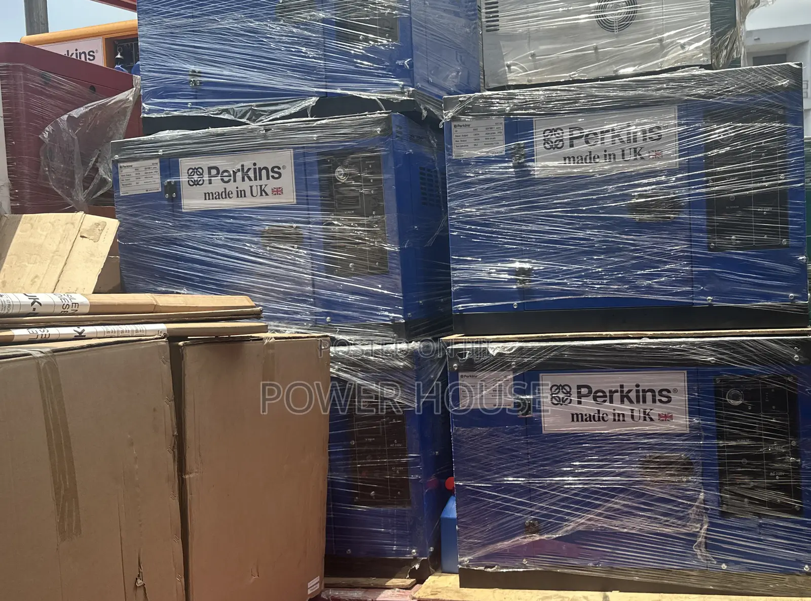 UK Perkins Silent 15kva-16500w Generator