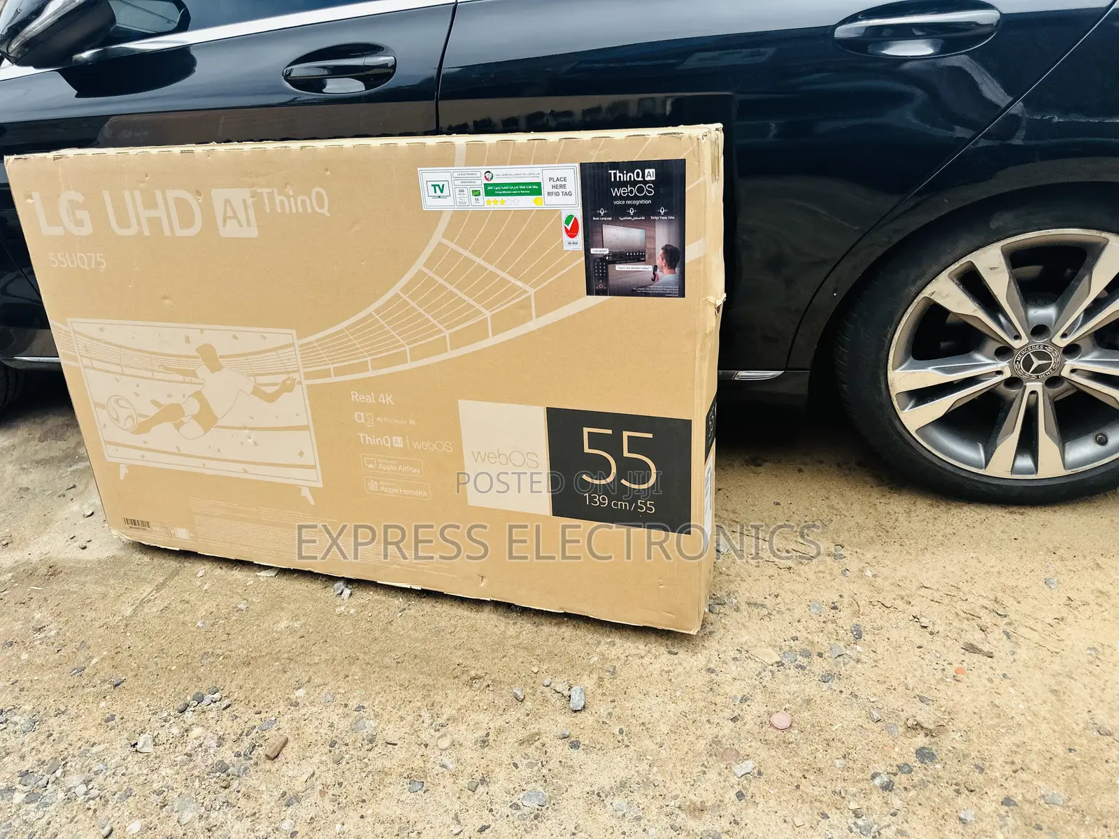 Stunning Hues UHD Smart LG 55”UR73