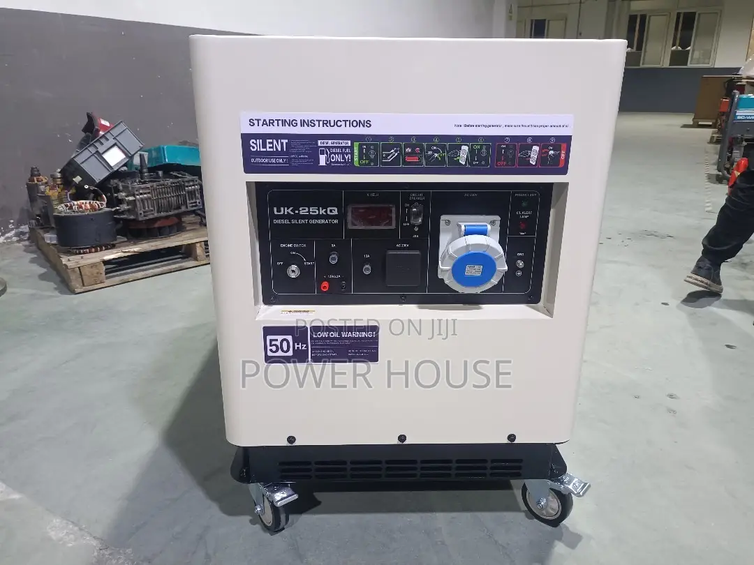 25kva Silent Plaint Generator Uk Made Perkins New in Box