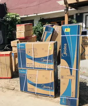 Original Midea : 3.0 HP Floor Standing Split Gas AC
