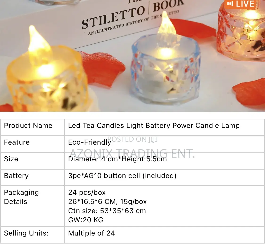 4pcs Cute Table Top Decor Lamps