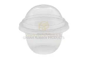 Ice Cream Cups + Domed Lids Transparent 250cc (1000pcs)