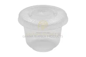 Ice Cream Cups + Flat Lids Transparent 300cc (1000pcs)