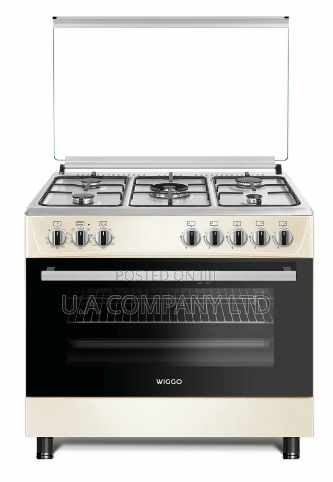 Wiggo 5 Burner Gas Stove With Oven
