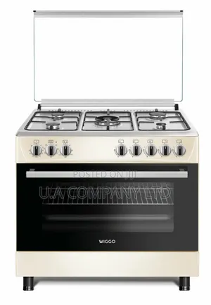Wiggo 5 Burner Gas Stove With Oven