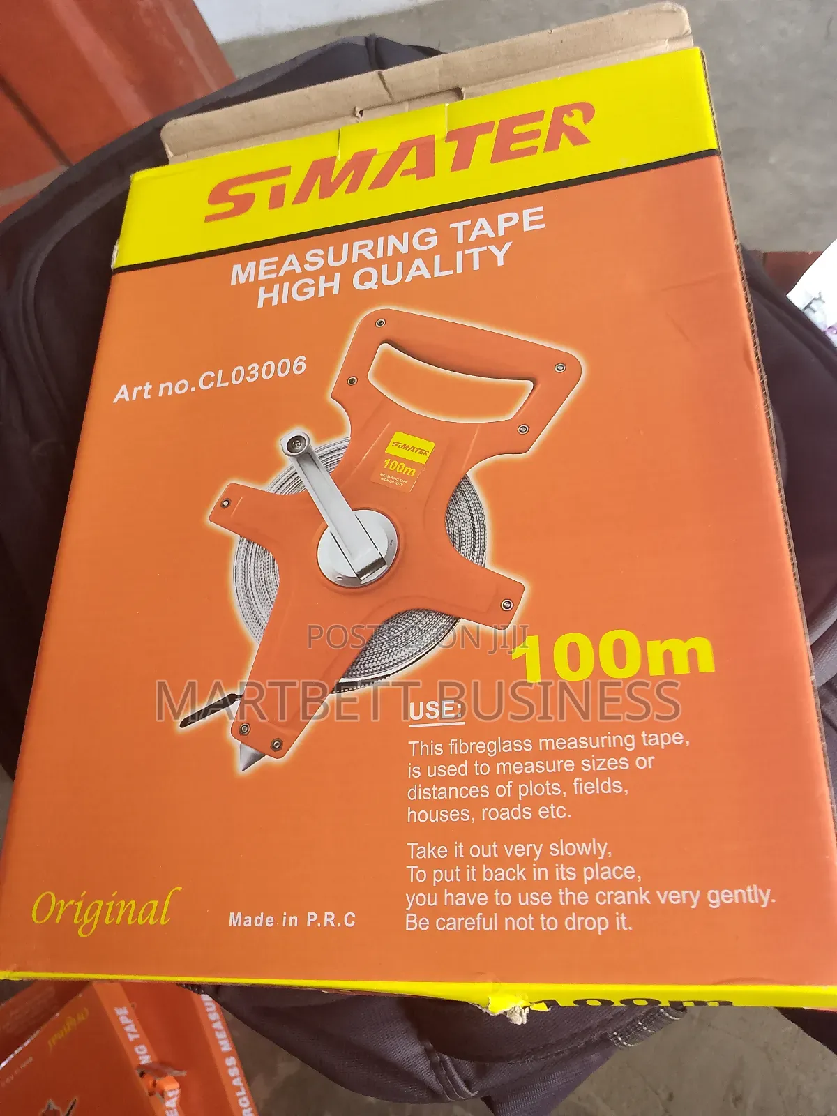 Surveyor's 100m Measuring Tape