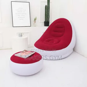 Chair With Stool (Inflatable)