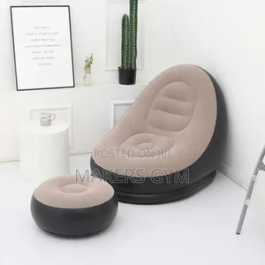 Chair With Stool (Inflatable)