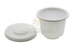 Ice Cream Cups + Flat Lids White 300cc (1000pcs)