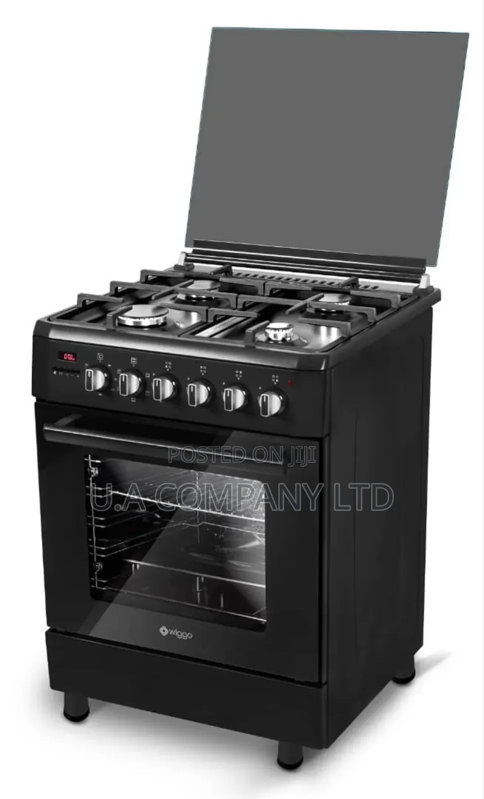 Wiggo Series 9 Stainless Steel 60cm Gas Stove With Oven